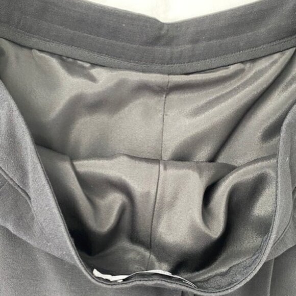 ALEXANDER WANG High Rise Black Crepe Trouser Pants Sz 8 - Picture 10 of 11